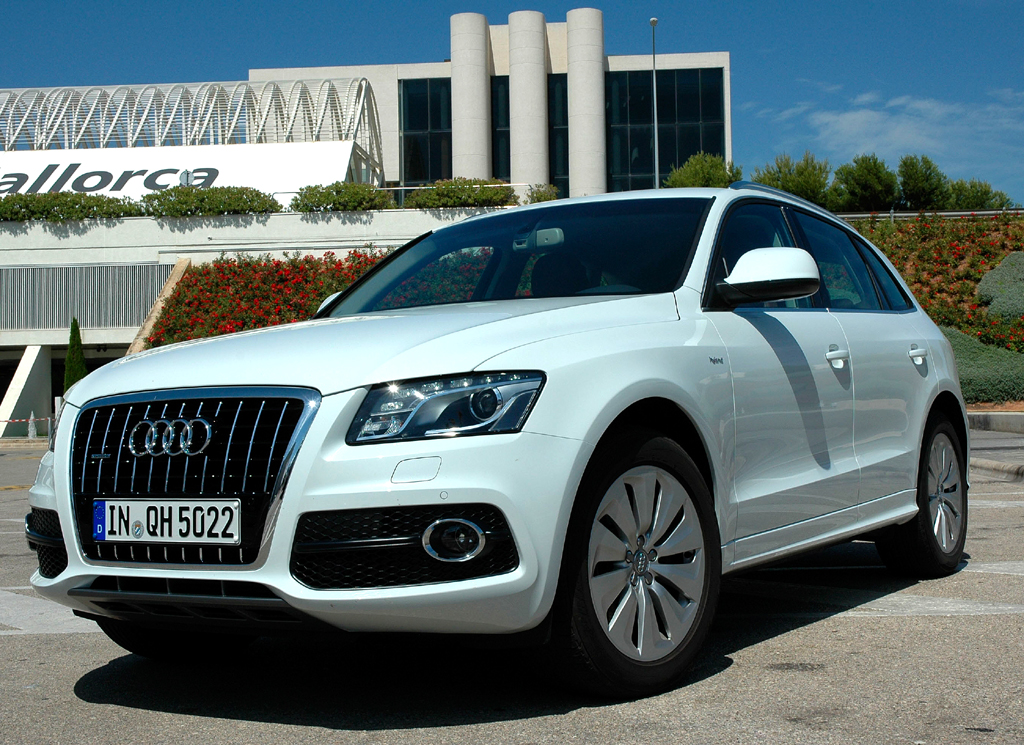 Ein Volkswagen-Konzernhybrid: Audi Q5 Quattro mit Doppelherzkraft. 
