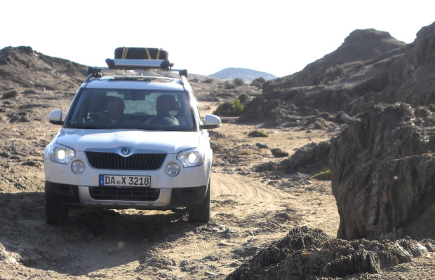 Ein Yeti in Afrika (I): Das Auto - mit Skodas Kompakt-SUV durch Namibia