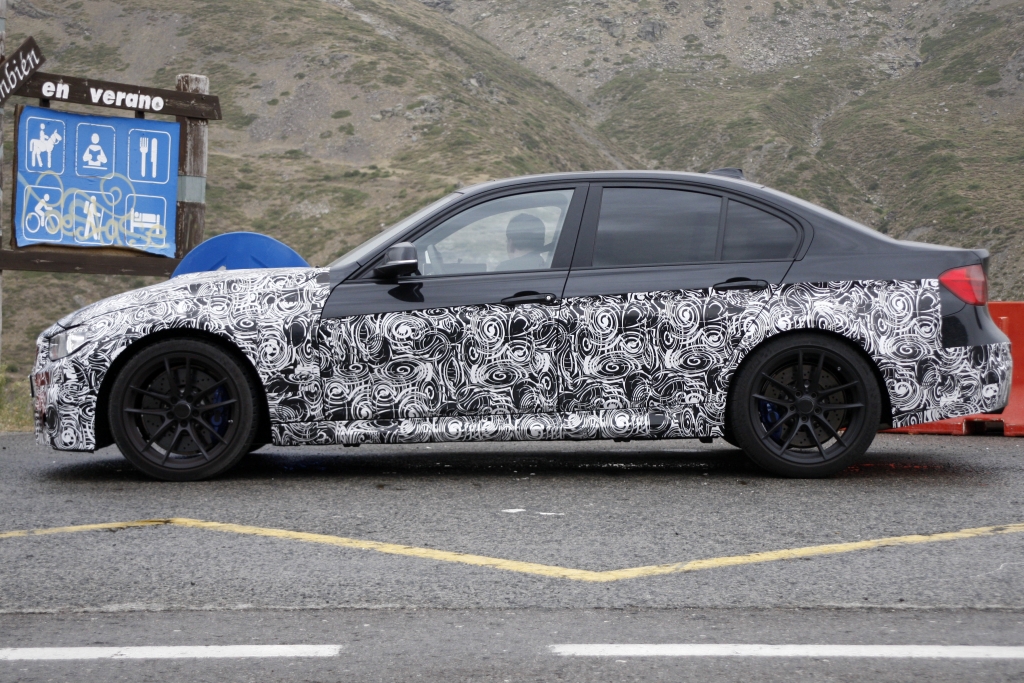 Erwischt: BMW M3 – Drei Turbos für den M3