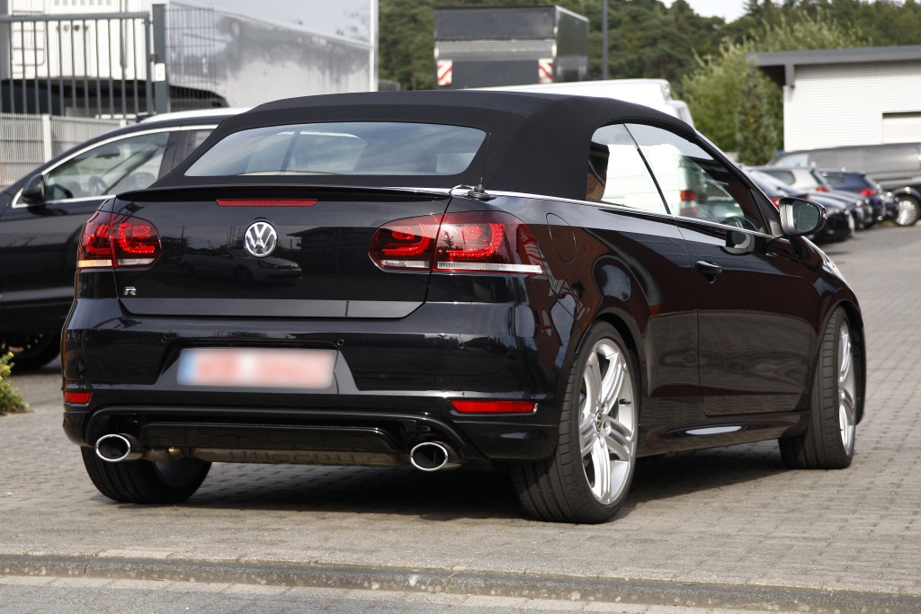 Erwischt: VW Golf R Cabrio – Der offene Flitzer