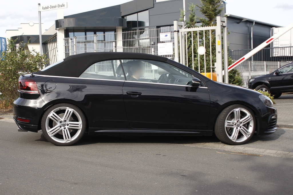 Erwischt: VW Golf R Cabrio – Der offene Flitzer