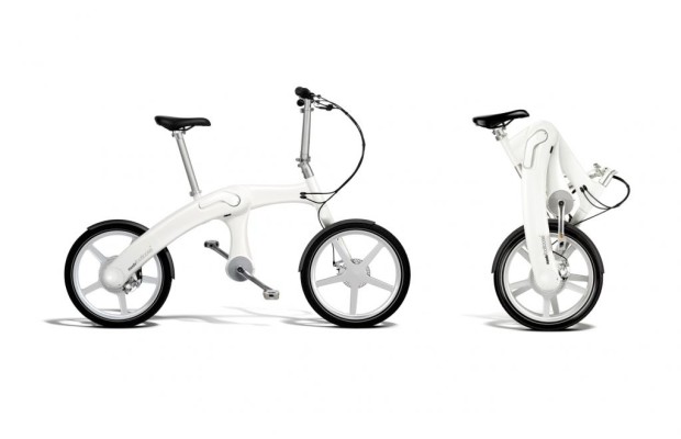 Faltbares Hybrid-E-Bike ohne Kette