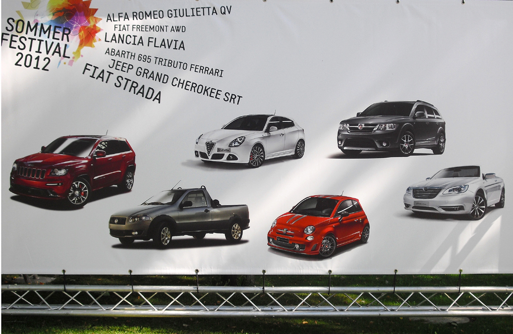 Fiat-Sommerfestival im Rheingau mit Neuheiten von 68 bis 468 PS. 