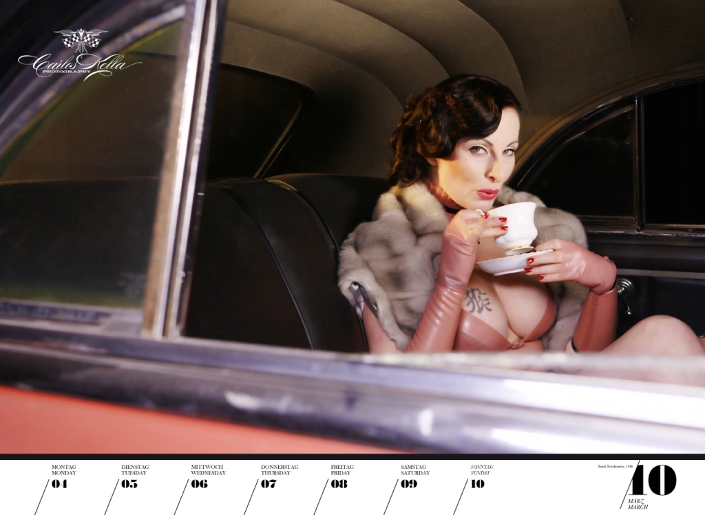 GIRLS & LEGENDARY US-CARS 2013 - Wochenkalender