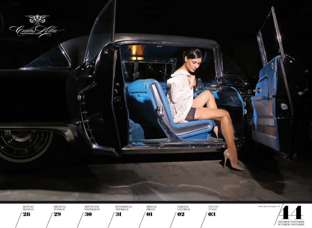 GIRLS & LEGENDARY US-CARS 2013 - Wochenkalender
