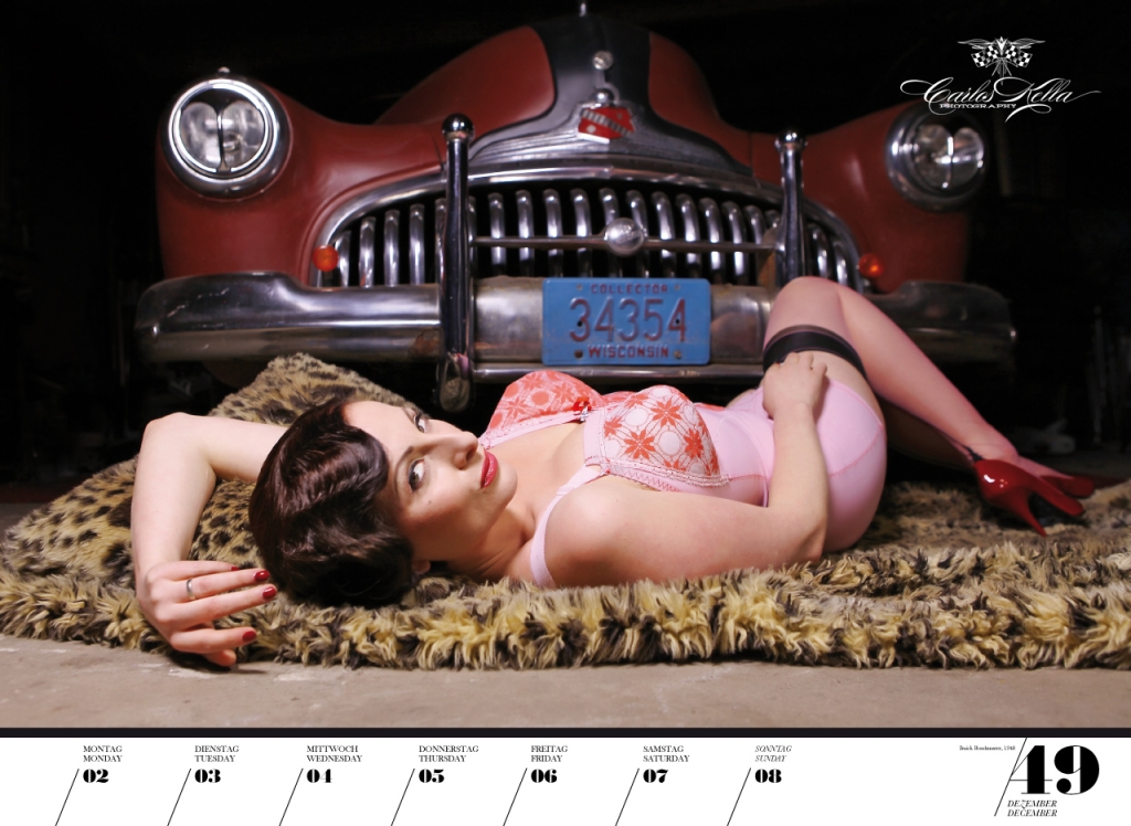 GIRLS & LEGENDARY US-CARS 2013 - Wochenkalender