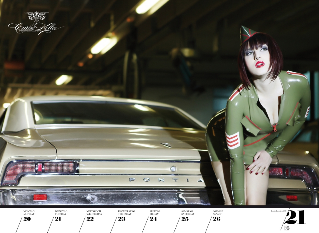 GIRLS & LEGENDARY US-CARS 2013 - Wochenkalender