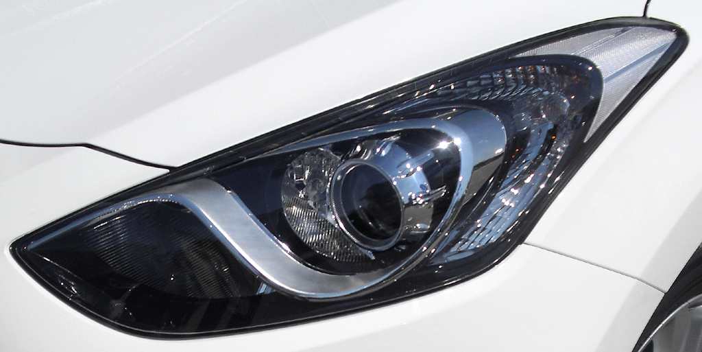 Hyundai i30cw: Moderne Leuchteinheit vorn.