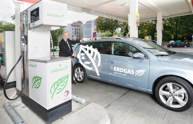 Immer mehr Tankstellen mit Bio-Erdgas