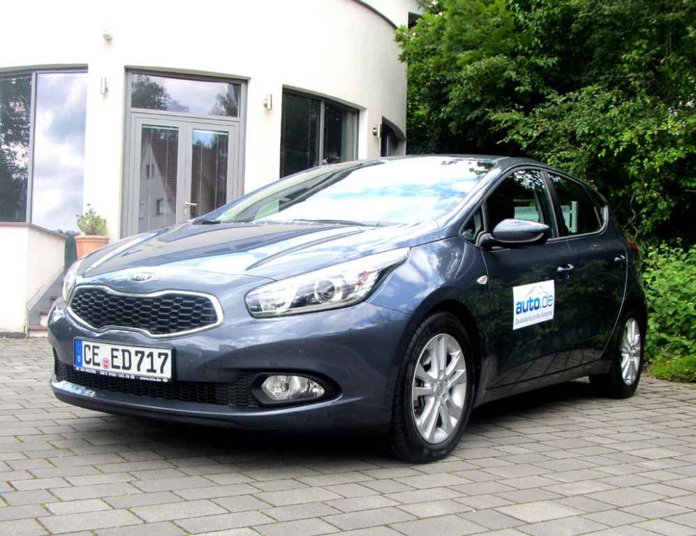 Kia Cee'd, hier als stärkster EcoDynamics-Turbodiesel. Fotos: Grebe