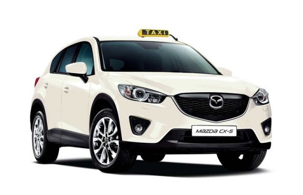 Mazda bietet den CX-5 als Taxi an