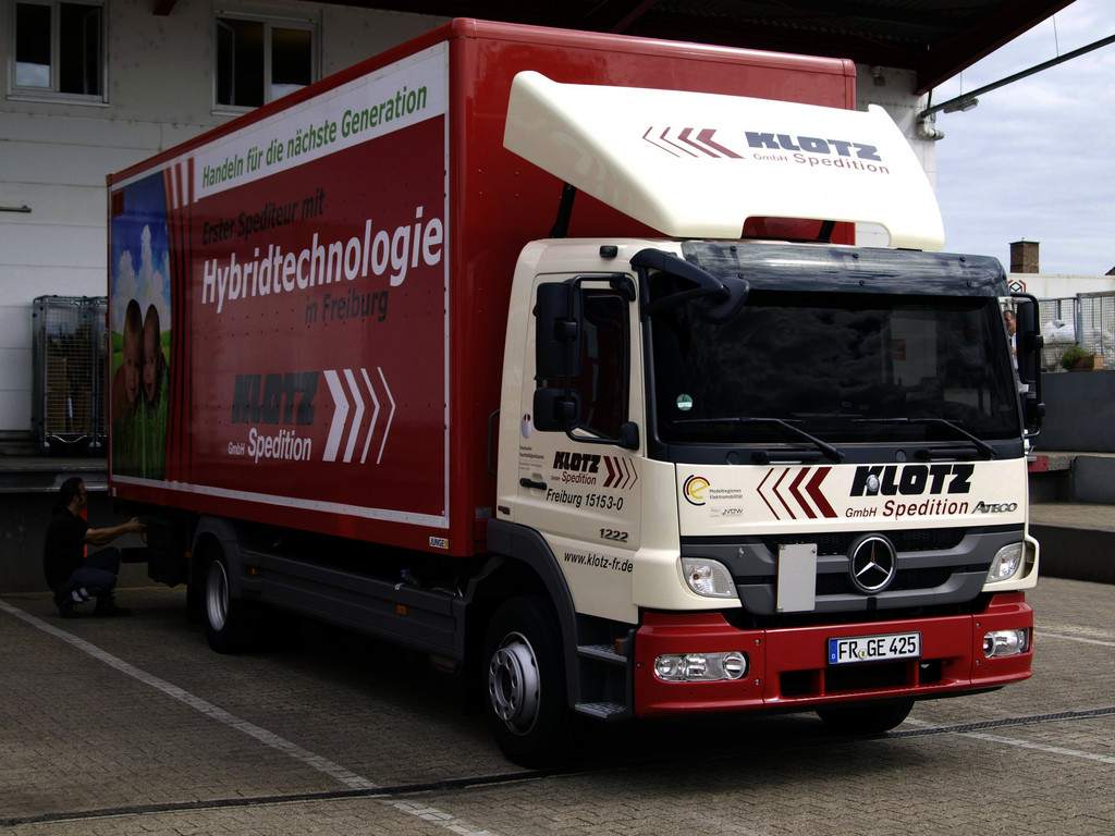 Mercedes-Benz Atego Blue Tec erfolgreichster Hybrid-Lkw Europas