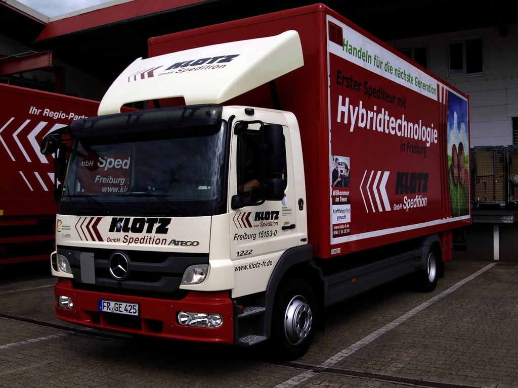 Mercedes-Benz Atego Blue Tec erfolgreichster Hybrid-Lkw Europas