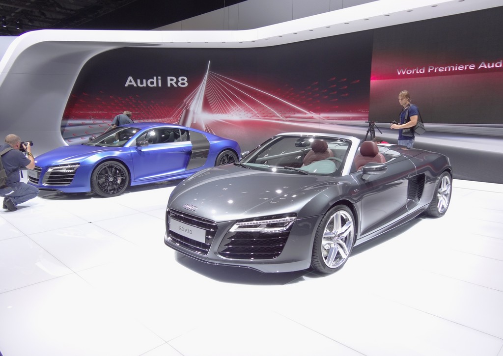 Moskau 2012: Messepremiere für den überarbeiteten Audi R8