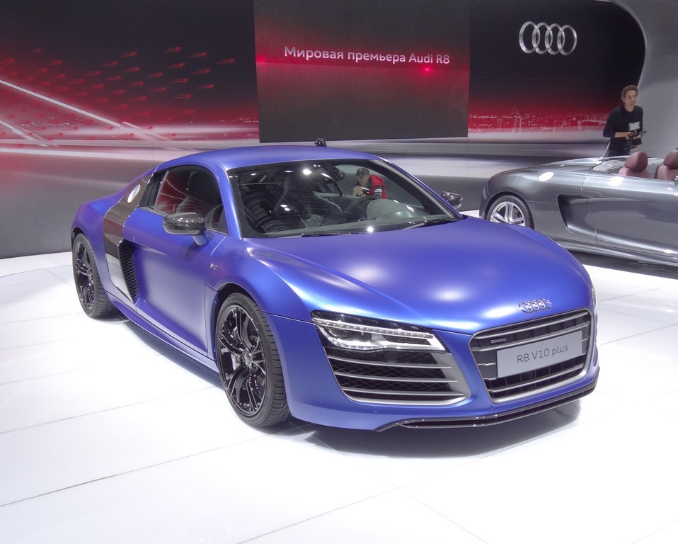 Moskau 2012: Messepremiere für den überarbeiteten Audi R8