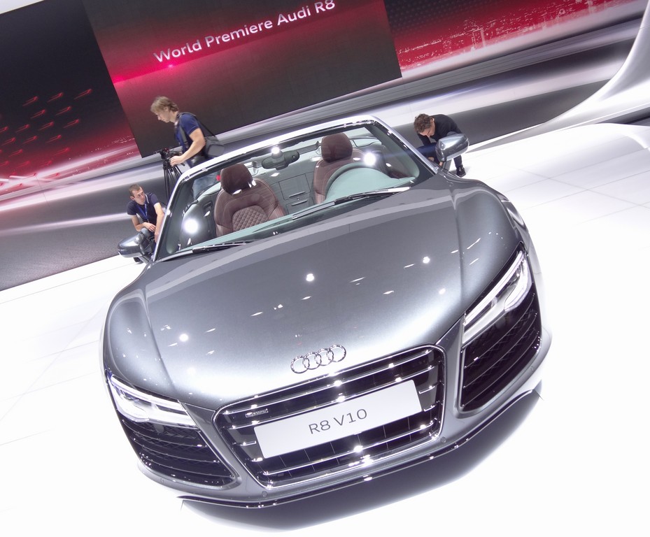 Moskau 2012: Messepremiere für den überarbeiteten Audi R8
