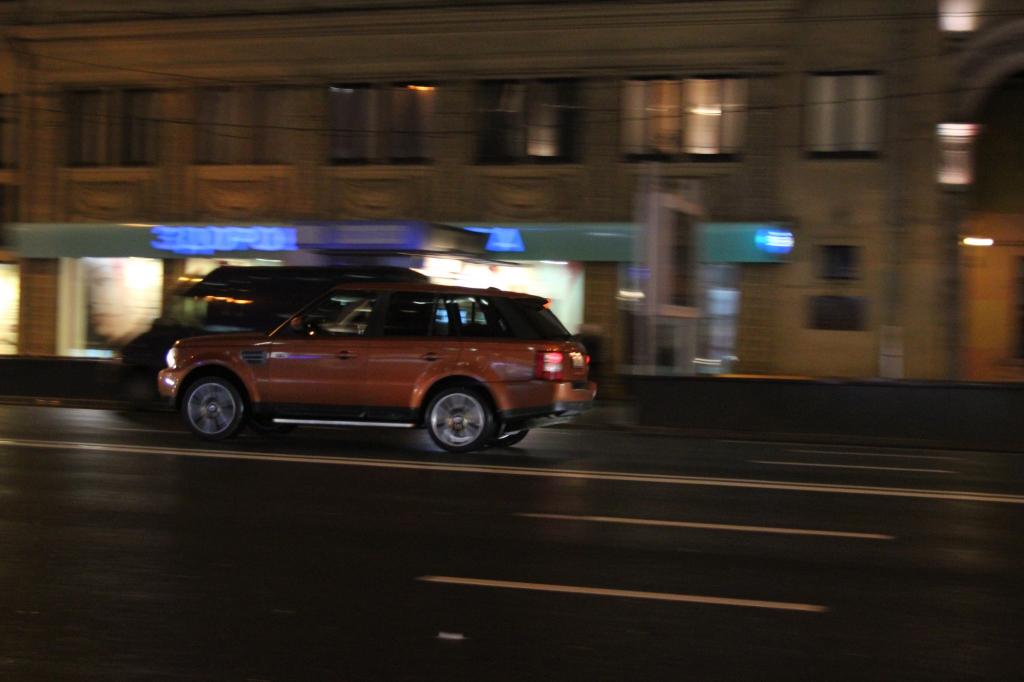 Nachts fließt der Verkehr etwas besser