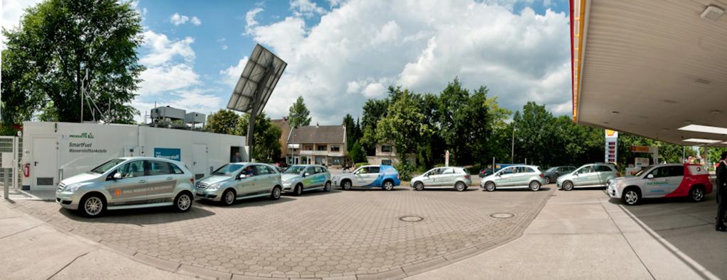 Neue Wasserstoff-Tankstelle in Hamburg