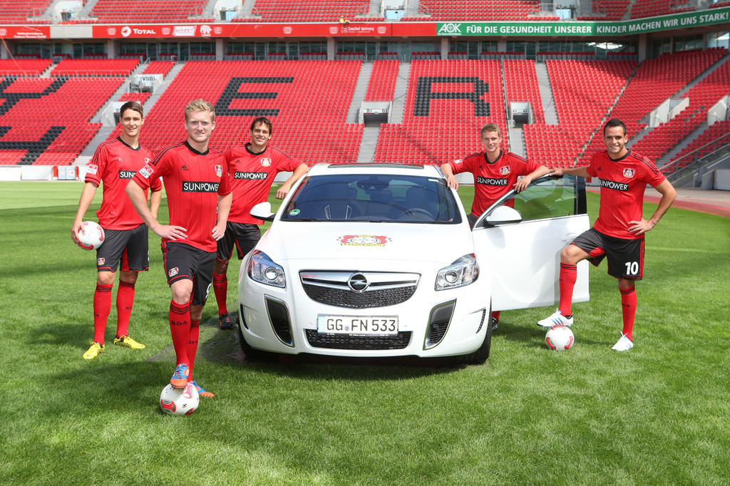 Opel ist Partner von fünf Bundesliga-Vereinen