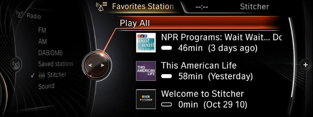 Personalisierte Radio-App für BMW und Mini-Fahrer