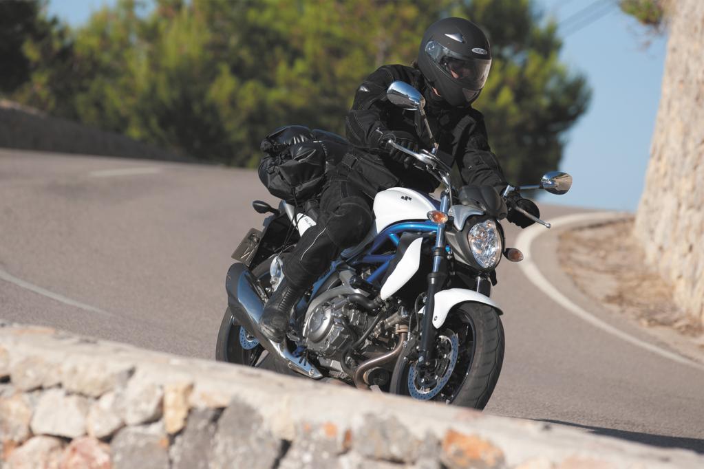 Polo-Motorradjacke probefahren