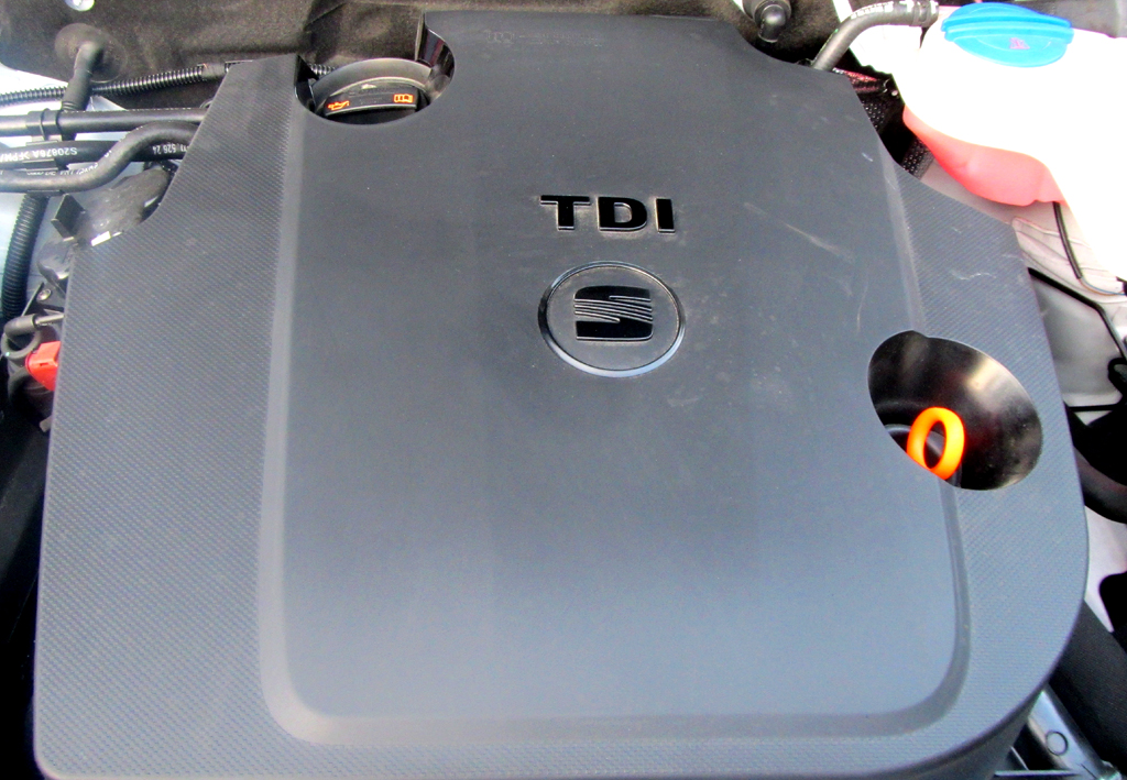 Seat Exeo: Blick unter die Haube. 