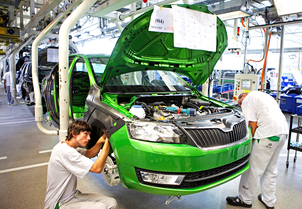 Skoda Rapid: In Mlada Boleslav in Tschechien hat gerade die Serienfertigung begonnen. 