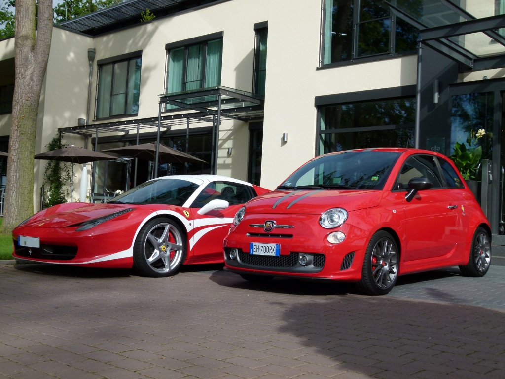 Test Abarth 695 Tributo Ferrari –  Der schnellste Fiat 500 aller Zeiten