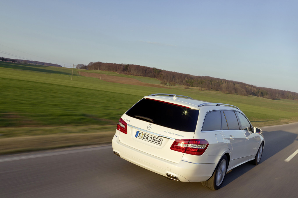 Umweltzertifikat für Mercedes-Benz E 300 Blue Tec Hybrid