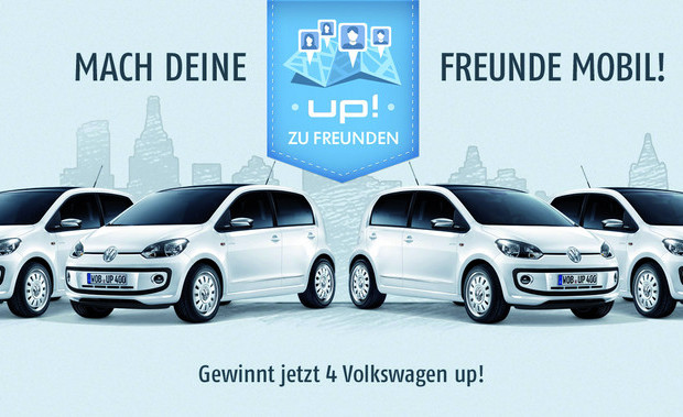 Vier Volkswagen Up für die pfiffigste Idee