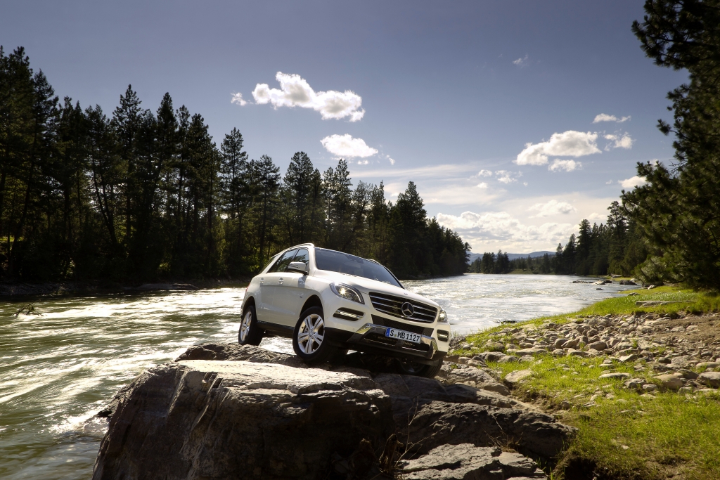 Voll im Trend: Genügsamer Mercedes ML 350 BlueTec