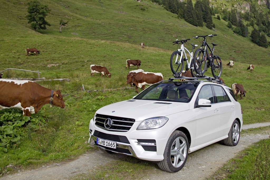 Voll im Trend: Genügsamer Mercedes ML 350 BlueTec