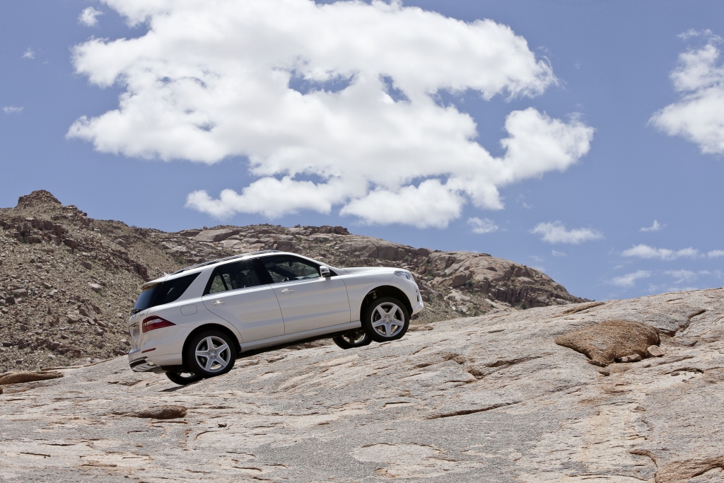 Voll im Trend: Genügsamer Mercedes ML 350 BlueTec