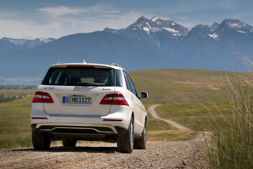 Voll im Trend: Genügsamer Mercedes ML 350 BlueTec