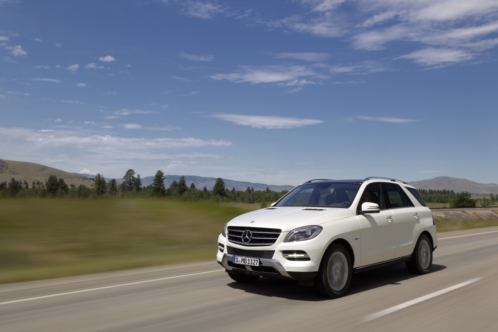 Voll im Trend: Genügsamer Mercedes ML 350 BlueTec