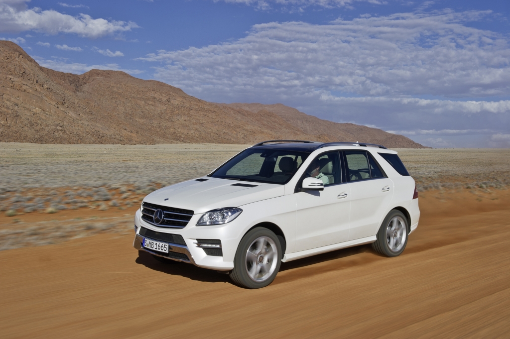 Voll im Trend: Genügsamer Mercedes ML 350 BlueTec