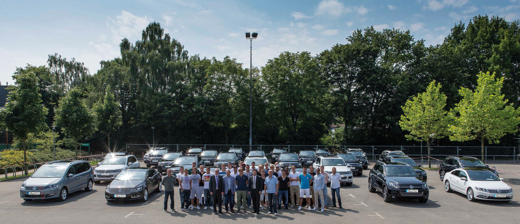 Werder Bremen übernahm 45 Volkswagen