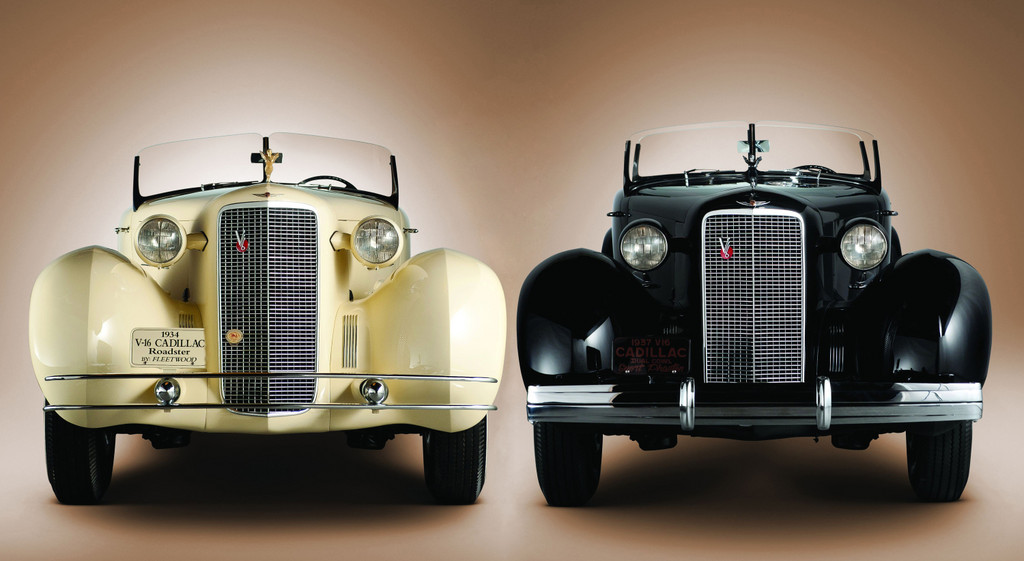 Zwei einzigartige Cadillac beim Pebble Beach
