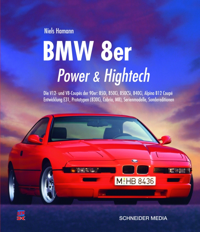 auto.de-Buchtipp: BMW 8er – das rassige Liebhaber-Coupé in Buchform