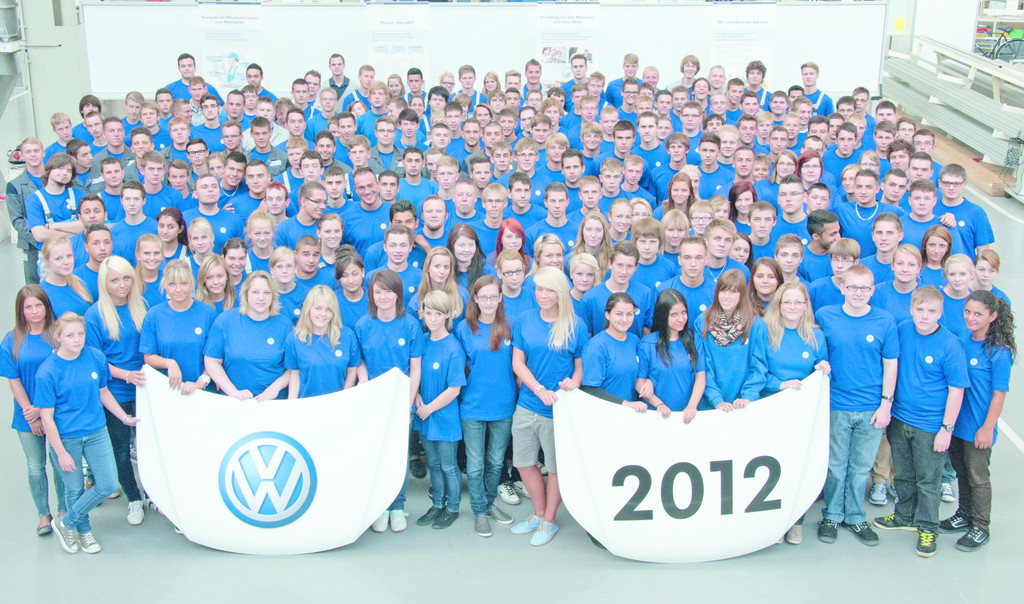 666 Jugendliche starten Ausbildung bei VW in Wolfsburg
