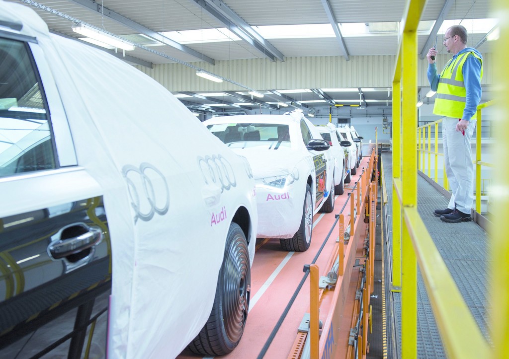 Audi transportiert Neuwagen ab sofort CO2-frei