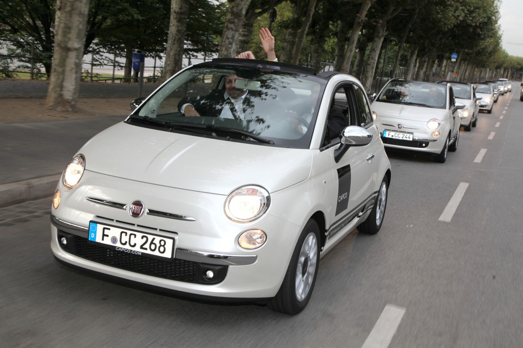 Capco übernimmt 23 Fiat 500C