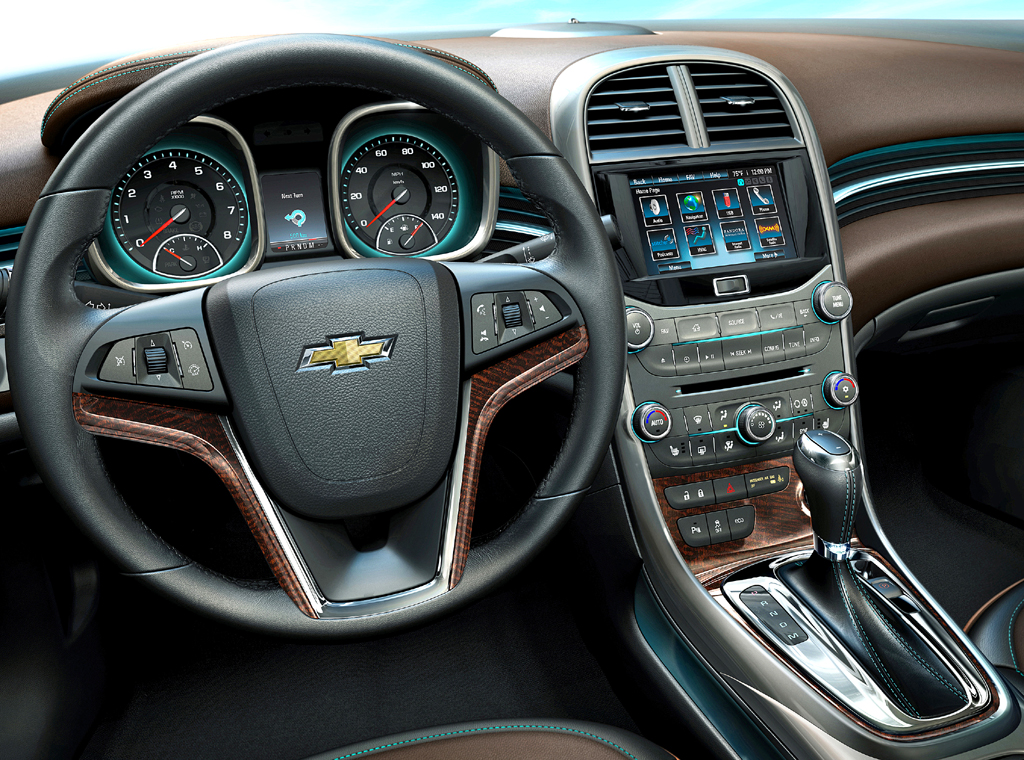 Chevrolet Malibu: Blick ins Cockpit. 