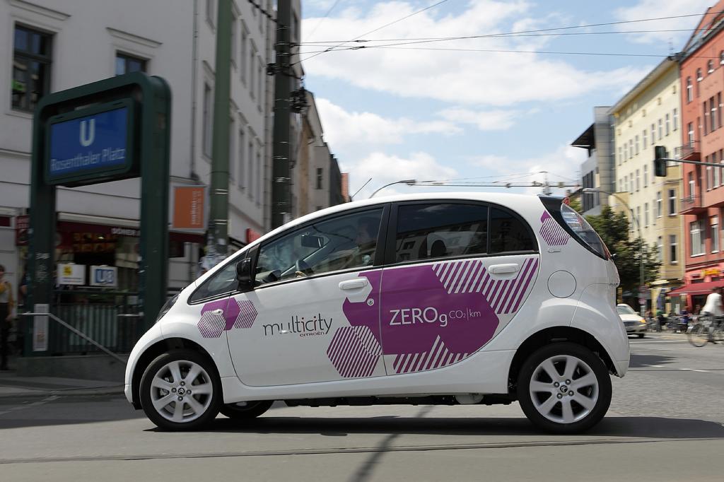 Citroen Multicity - Carsharing auf elektrisch