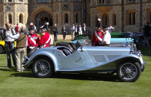 Concourse of Elegance in Windsor Castle: Ein ganz besonderes Veteranentreffen