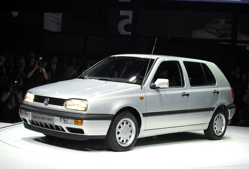 Dann kam der Golf III (1991-1997). 