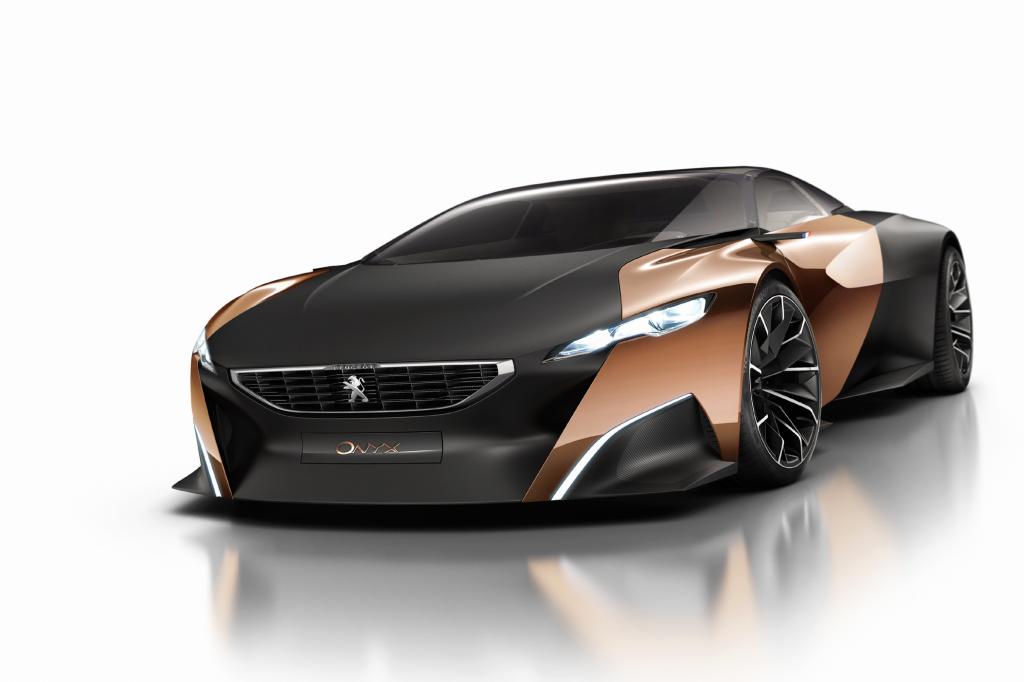 Der Peugeot Onyx zählt zu den Hinguckern in Paris