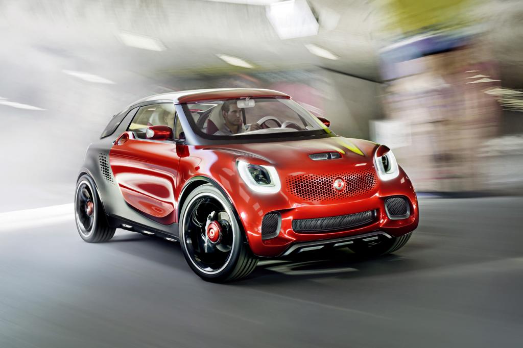 Der Smart Forstars ist ein rollendes Autokino