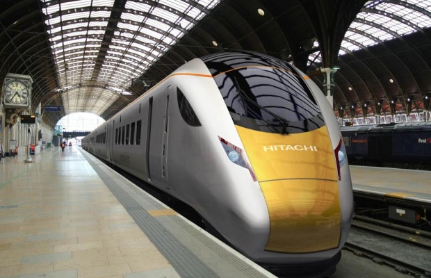 Deutsche Diesel in japanischen Schnellzügen für England