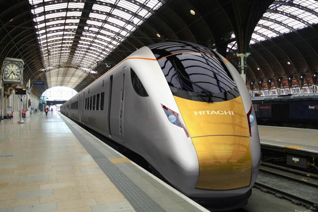 Deutsche Diesel in japanischen Schnellzügen für England